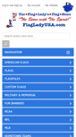 Mobile Screenshot of flagladyusa.com